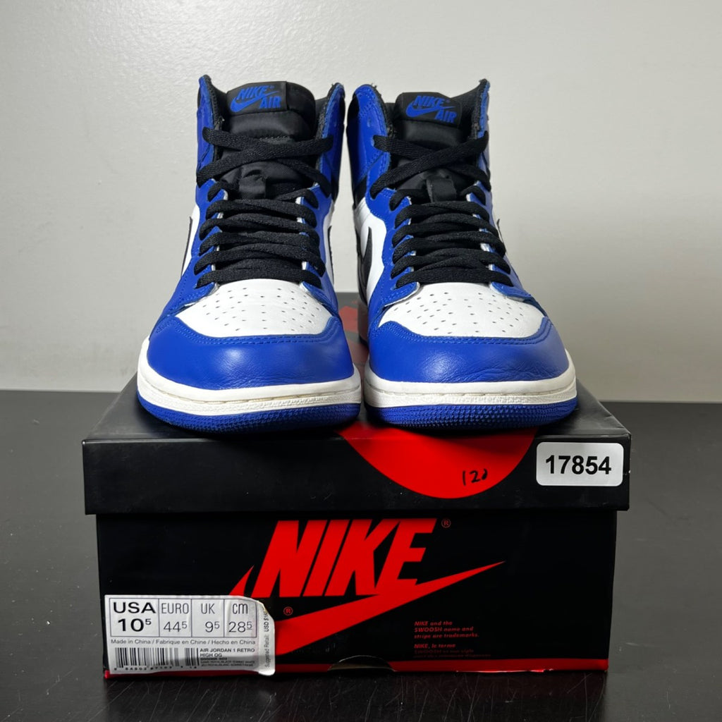 Jordan 1 Retro High Game Royal 10.5 (Lightly Worn Pre-Owned)JordanGame Royal/Black-Summit White - Image 2