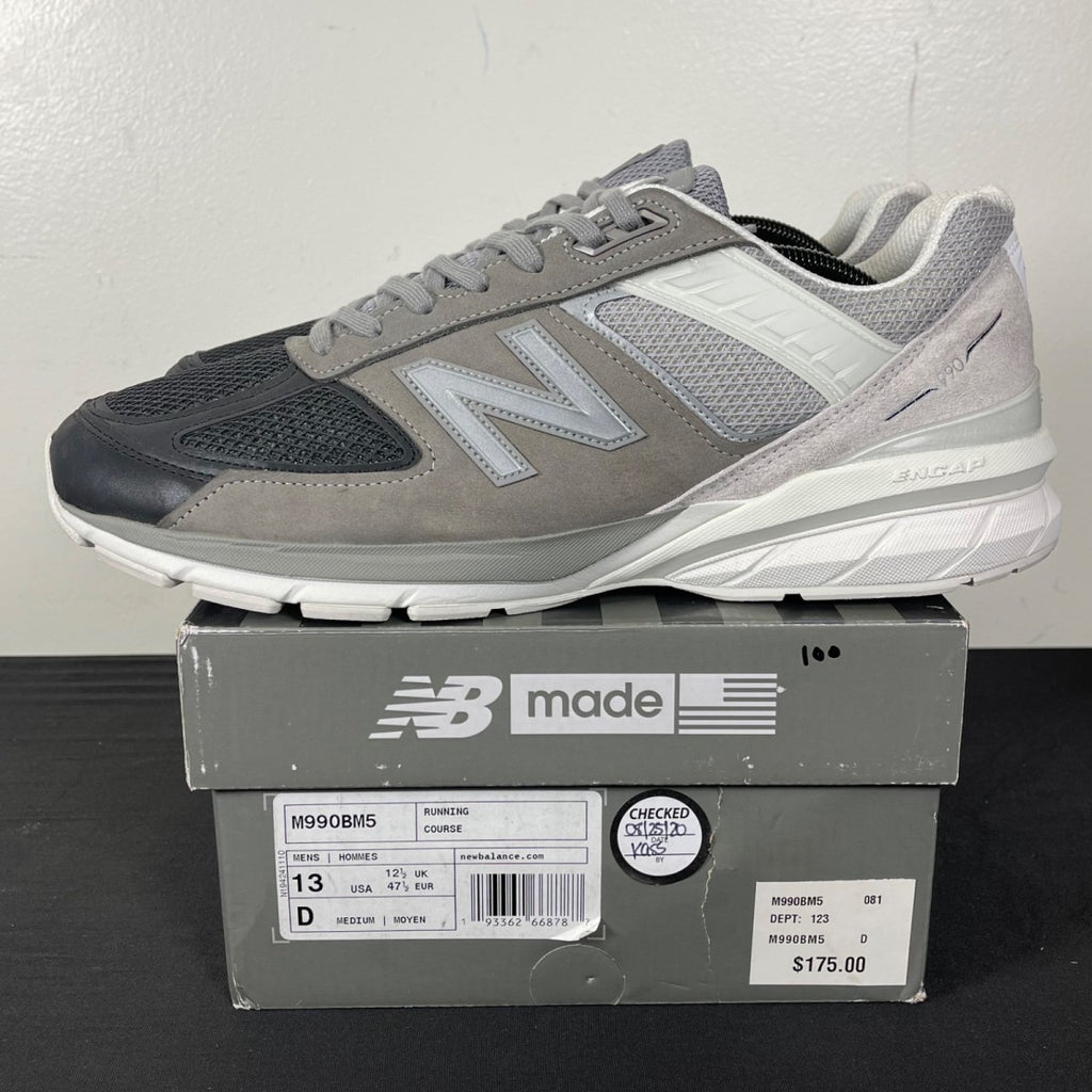 New Balance 990v5 Made In USA 'Marblehead Black' (Size 13) - Image 3