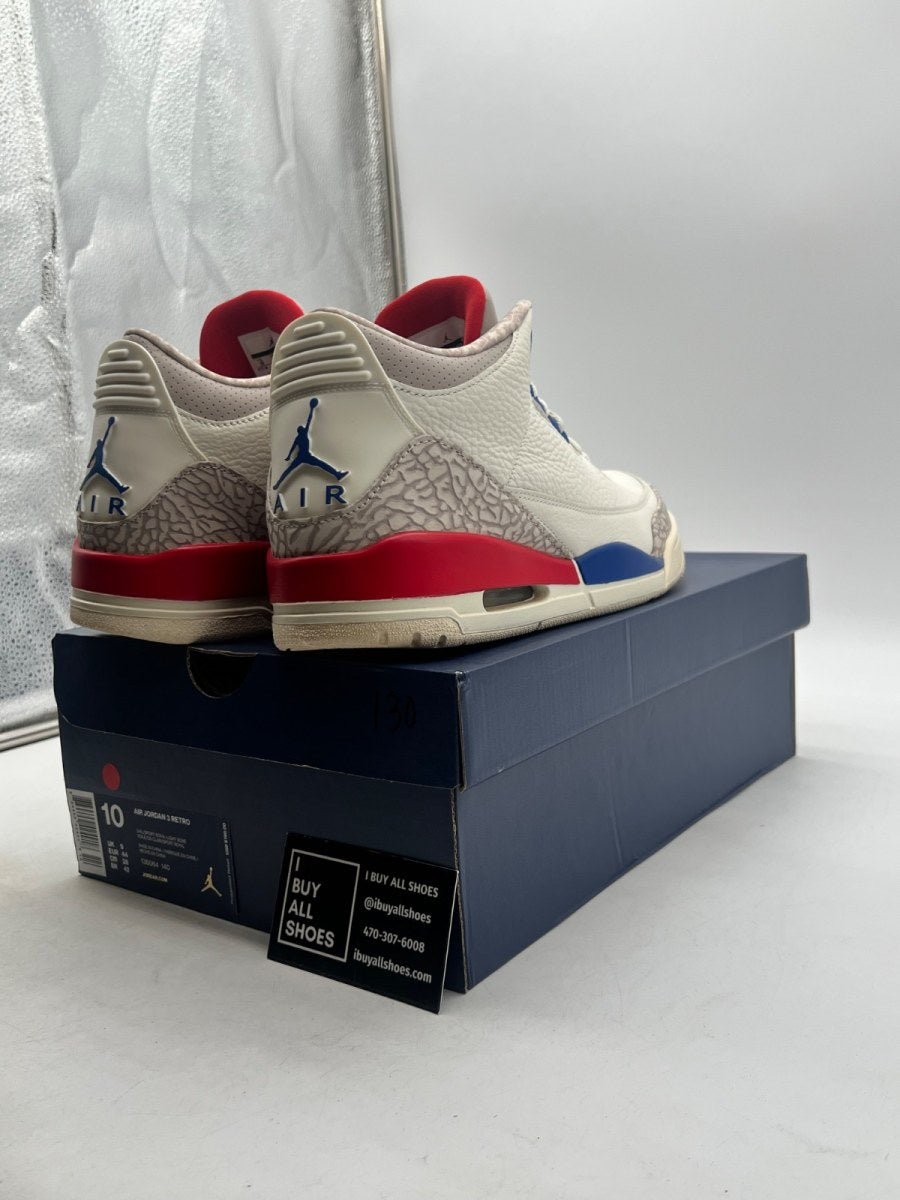 Jordan 3 Retro International Flight 10 (Lightly Worn Pre-Owned) - Image 5