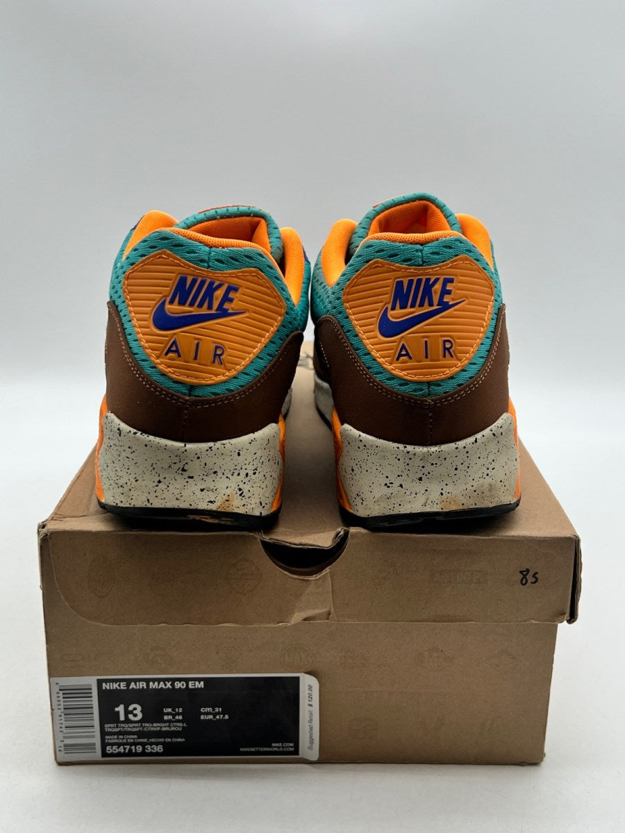 Nike Air Max 90 EM Beaches of Rio 13 (Moderately Worn Pre-Owned)NikeSprt Trq/Sprt Trq-Bright Ctrs-L - Image 4