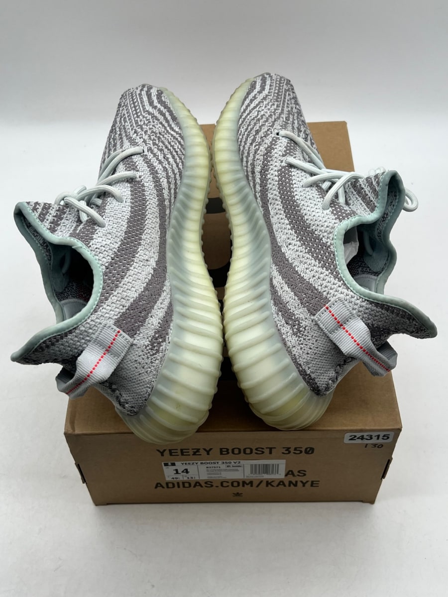 adidas Yeezy Boost 350 V2 Blue Tint (Size 14) - Image 9