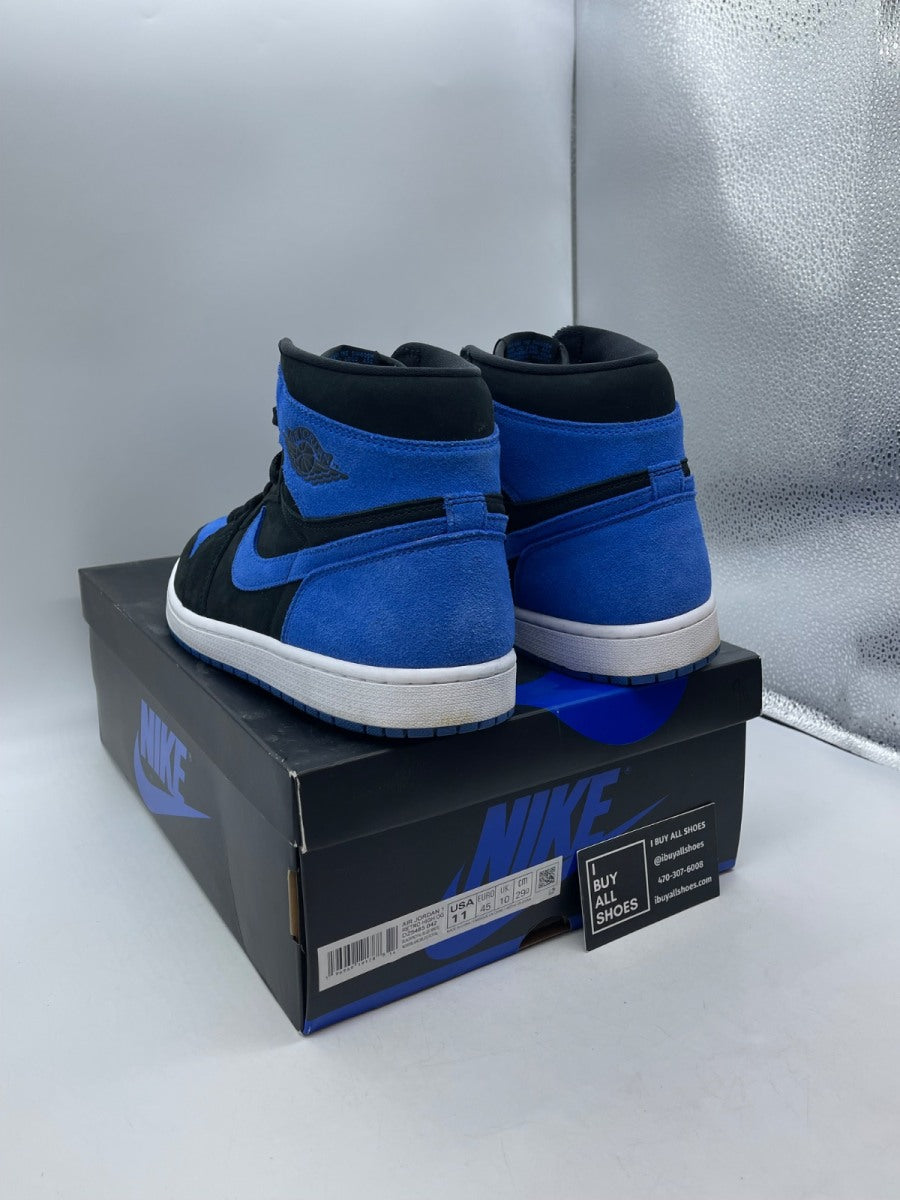 Jordan 1 Retro High OG Royal Reimagined 11 (Moderately Worn Pre-Owned) - Image 4