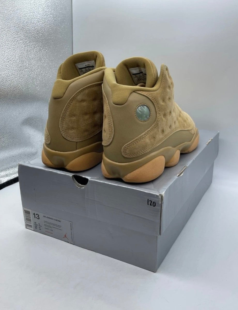Jordan 13 Retro Wheat 13 (Lightly Worn Pre-Owned)JordanElemental Gold/Baroque Brown-Gum Yellow - Image 5