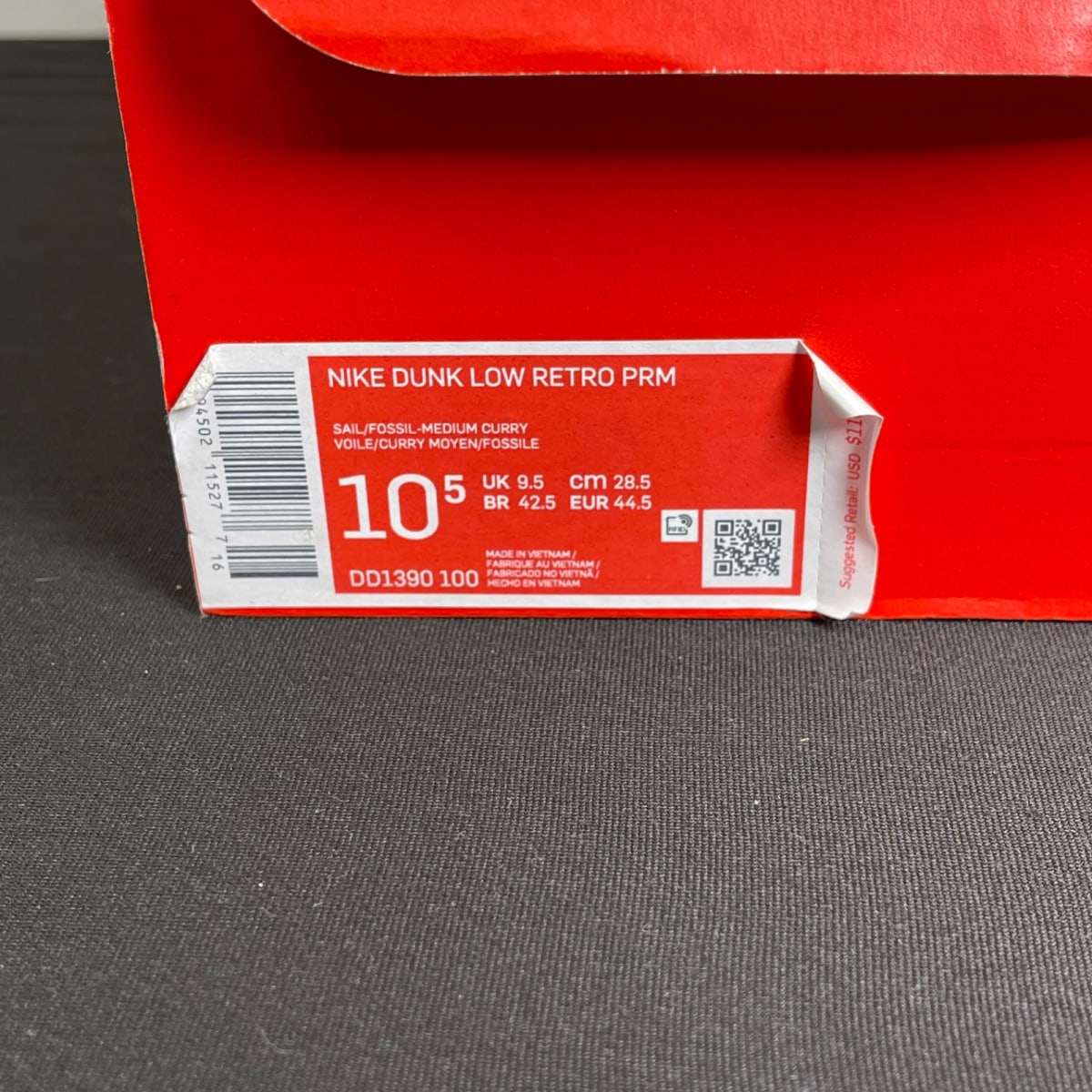 Nike Dunk Low Medium Curry (Size 10.5) - aux