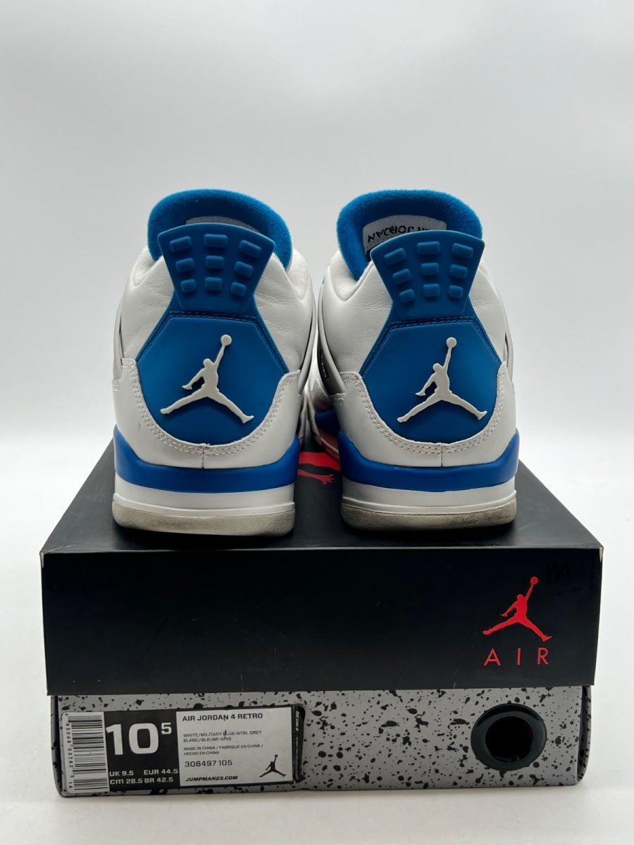Jordan 4 Retro Military Blue (2012) (Size 10.5) - Image 5