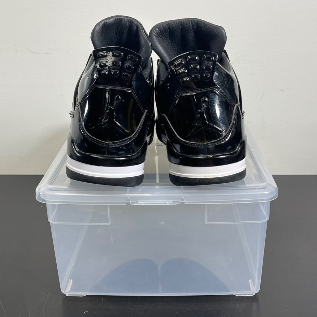 Jordan 4 Retro 11Lab4 Black (Size 9.5) Moderately Worn - Image 4