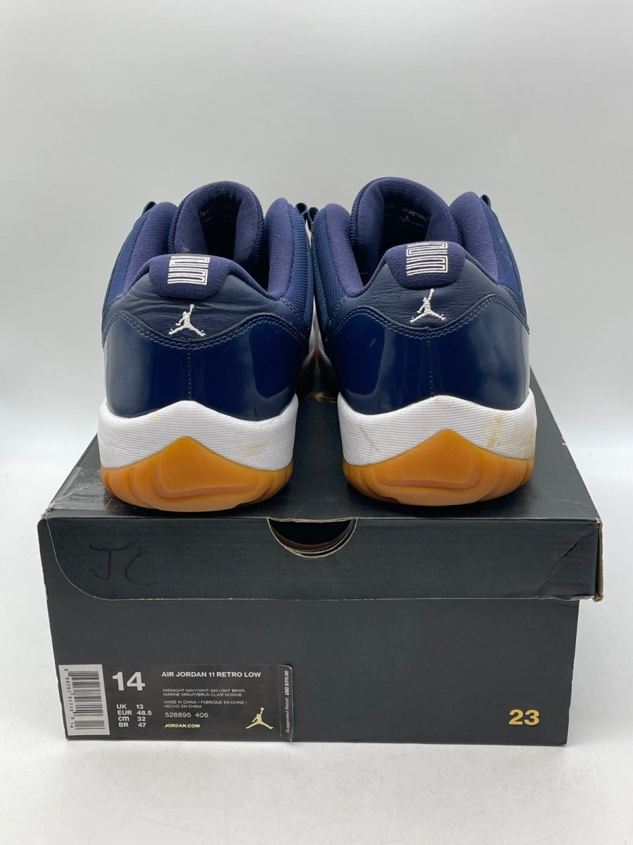 Jordan 11 Retro Low Midnight Navy 14 (Moderately Worn Pre-Owned) - Image 3