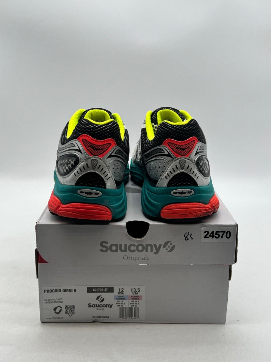 Saucony ProGrid Omni 9 Silver Mutant 12 (Lightly Worn Pre-Owned)SauconySilver/Mutant - Image 3
