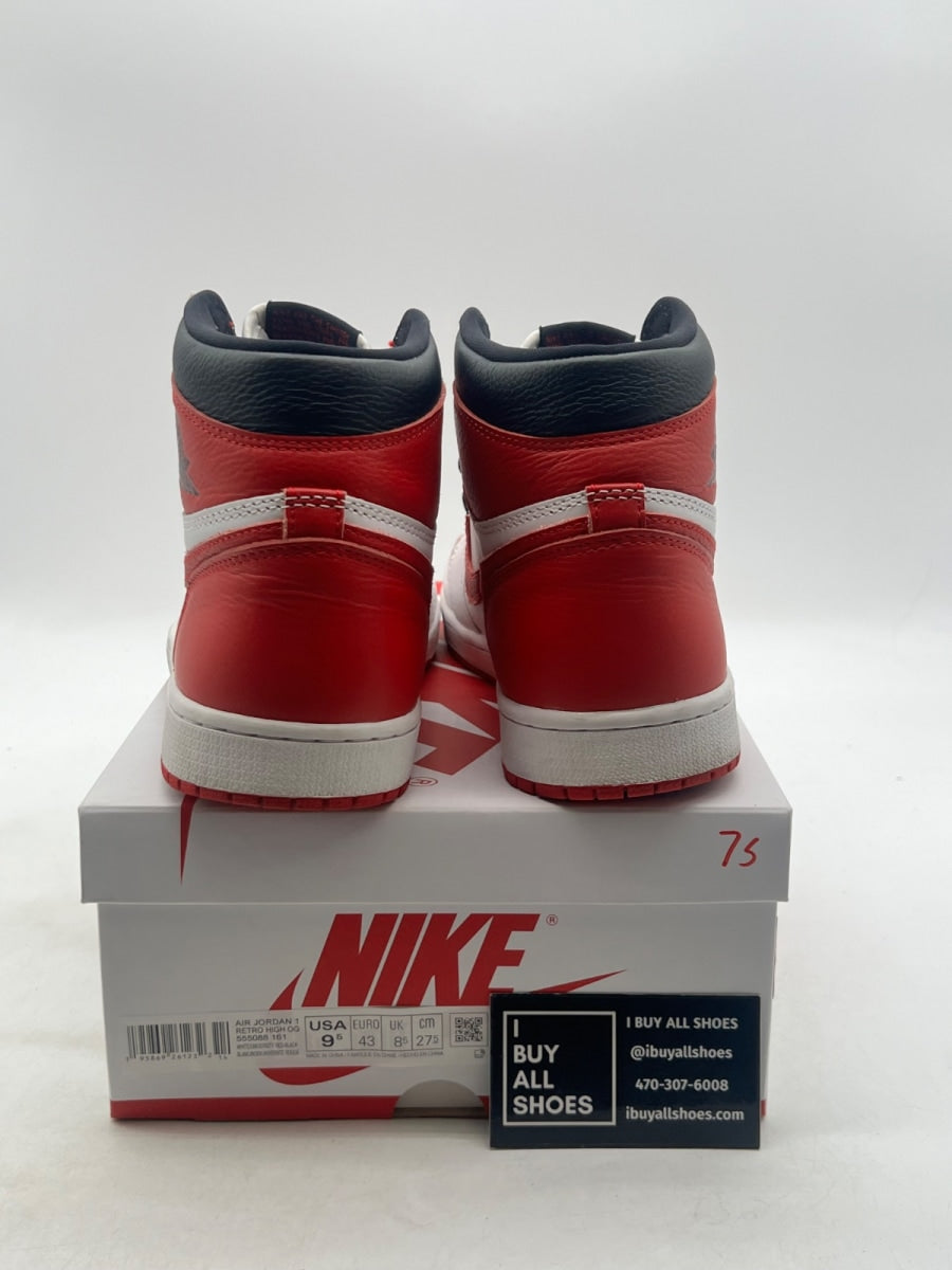 Jordan 1 Retro High OG Heritage 9.5 (Moderately Worn Pre-Owned) - Image 3