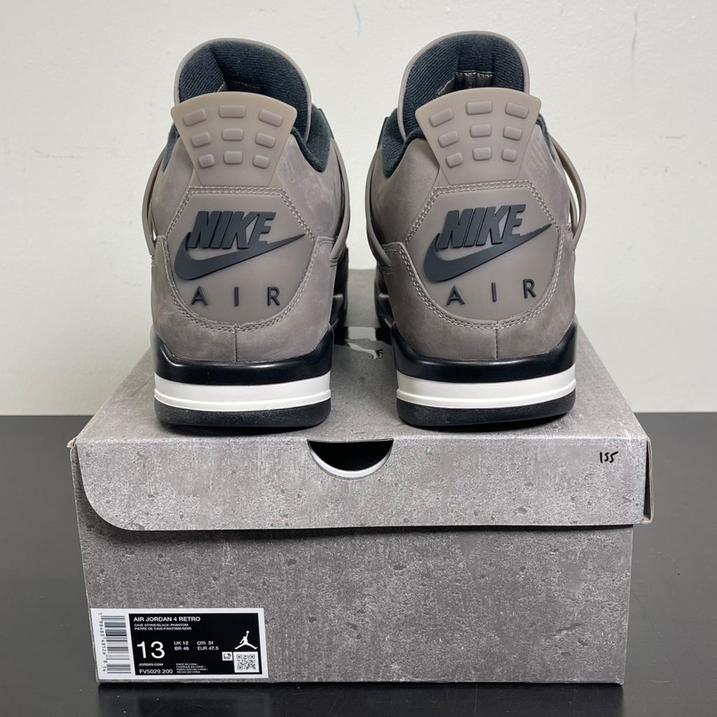 Jordan 4 Retro Cave Stone 13 (Moderately Worn Pre-Owned)JordanCave Stone/Black/Moon Particle - Image 4