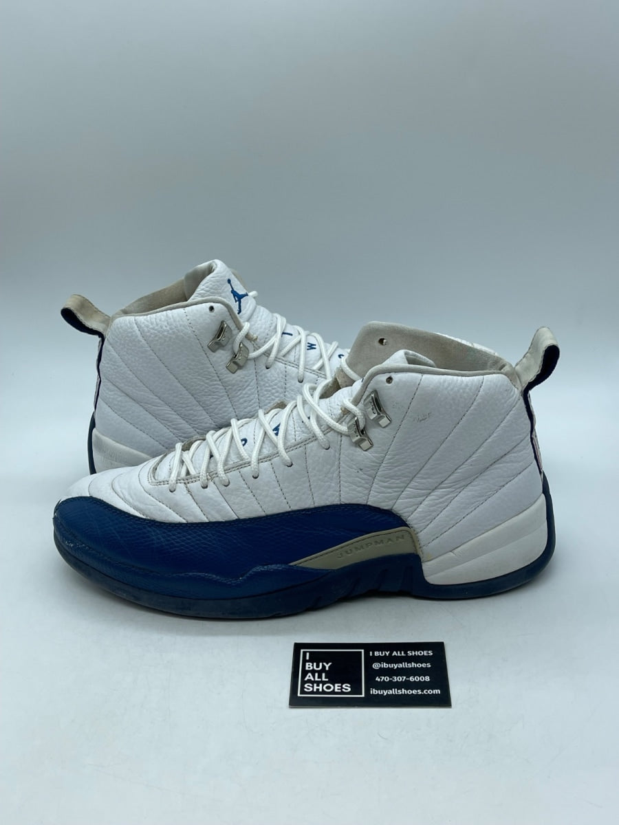 Air Jordan 12 Retro 'French Blue' 2004 13 (Moderately Worn Pre-Owned) - Image 1