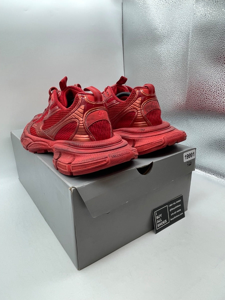 Balenciaga 3XL Sneaker 'Worn-Out - Red' 44 (Moderately Worn Pre-Owned) - Image 4