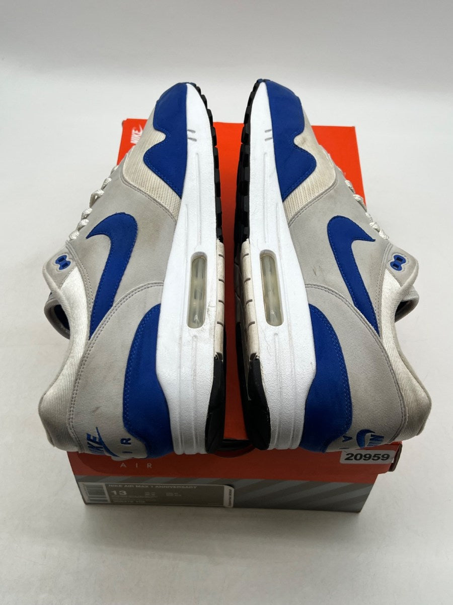 Nike Air Max 1 Anniversary Royal (2017 Restock) 13 (Lightly Worn Pre-Owned) - Image 9