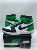 Jordan 1 Retro High OG Lucky Green 10 (Moderately Worn Pre-Owned) - Image 1