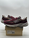 New Balance 990v6 MiUSA Teddy Santis Burgundy Tan 13 (Lightly Worn Pre-Owned)New BalanceBurgundy/Tan - Image 1