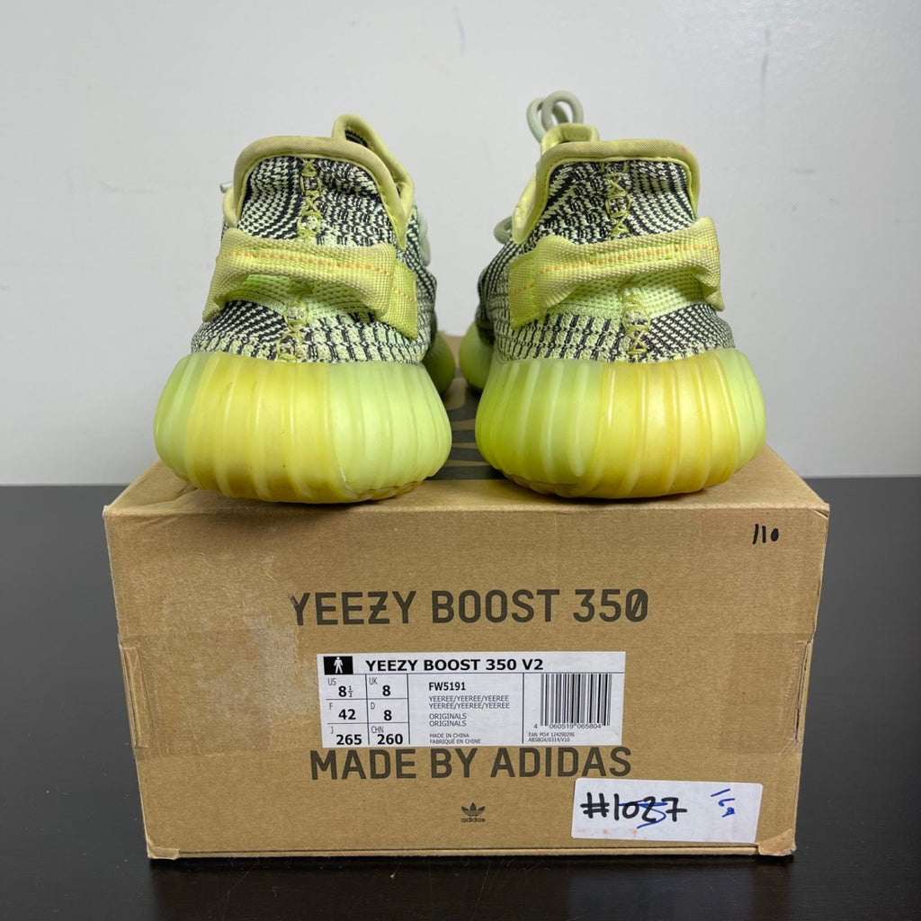 adidas Yeezy Boost 350 V2 Yeezreel (Non-Reflective) 8.5 (Moderately Worn Pre-Owned)adidasYeezreel/Yeezreel/Yeezreel - Image 4