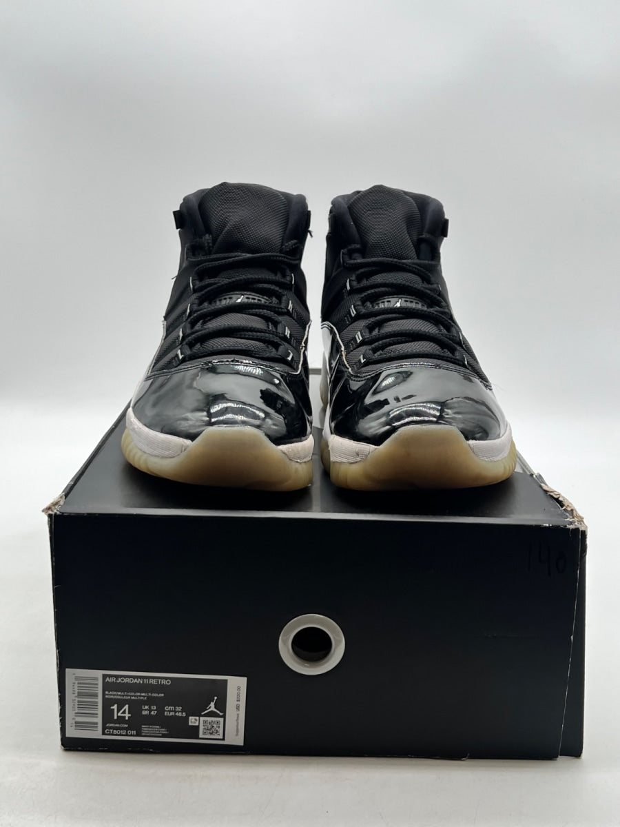 Jordan 11 Retro Jubilee 25th Anniversary 14 (Lightly Worn Pre-Owned)JordanBlack/Multi-Color-White-Multi-Color - Image 1
