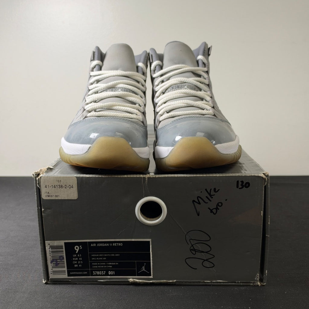 Jordan 11 Retro Cool Grey (2010) (Size 9.5)