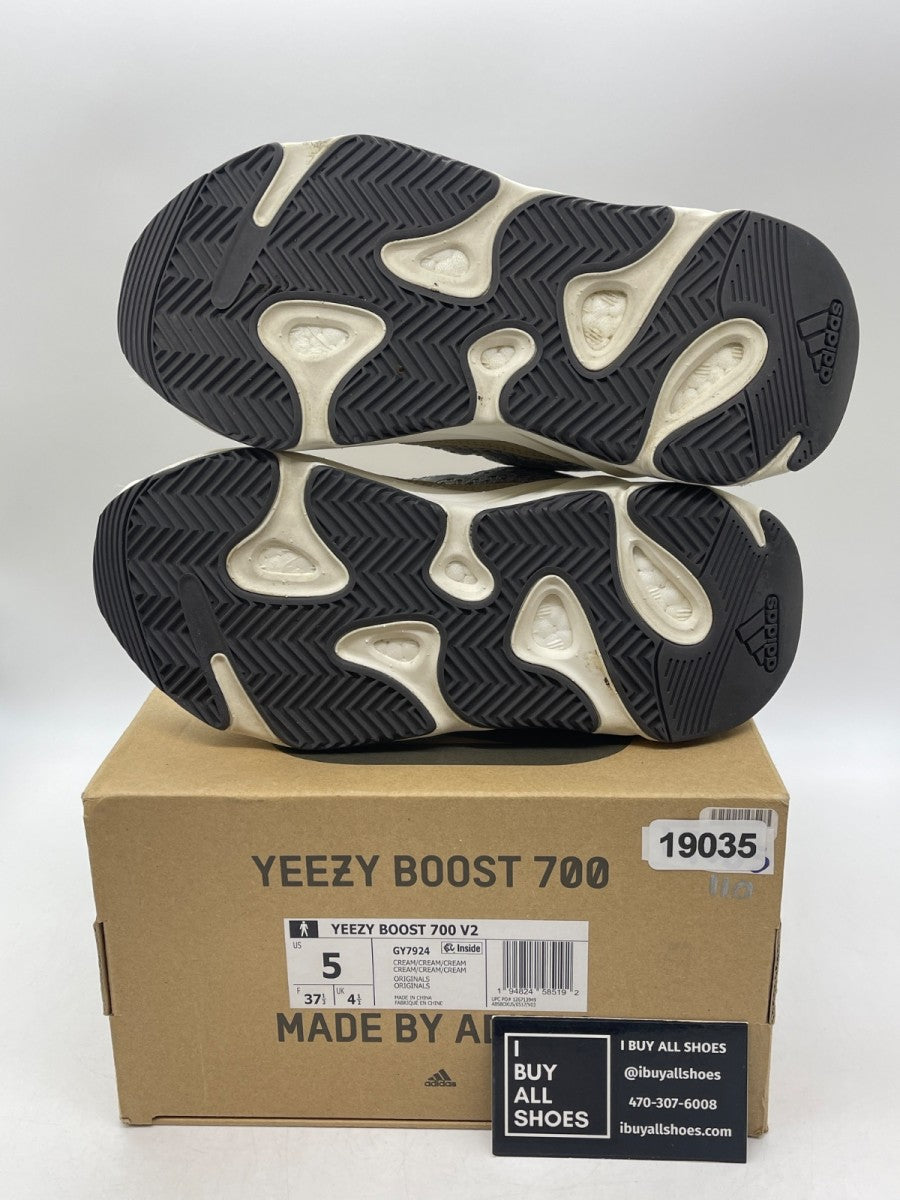 adidas Yeezy Boost 700 V2 Cream 5 (Moderately Worn Pre-Owned) - Image 7