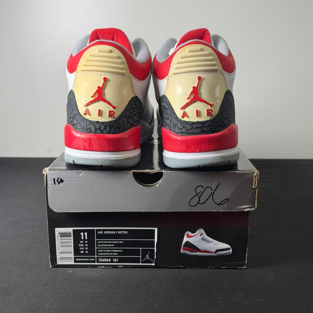 Jordan 3 Retro Fire Red (2007) (Size 11) - aux