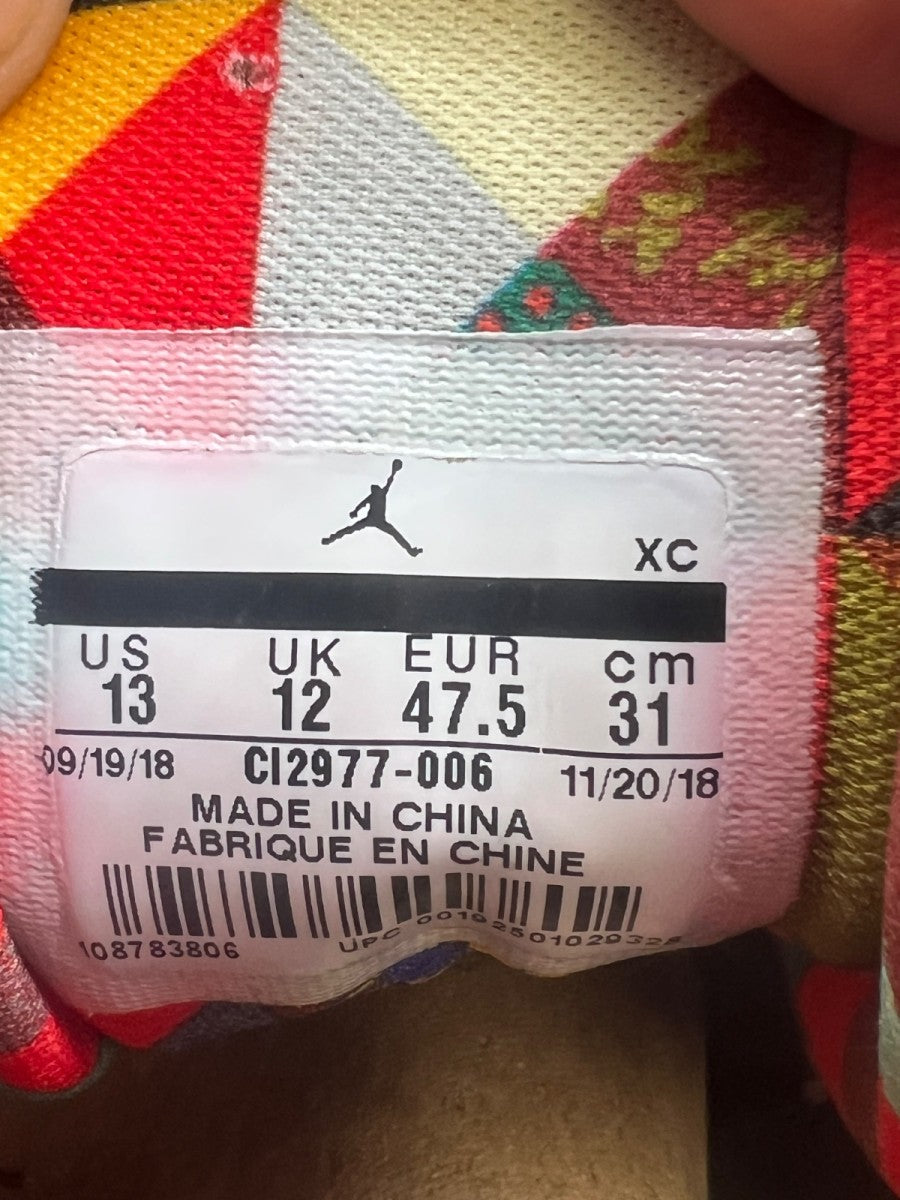Jordan 12 Retro Chinese New Year (2019) 13 (Moderately Worn Pre-Owned) - Image 9