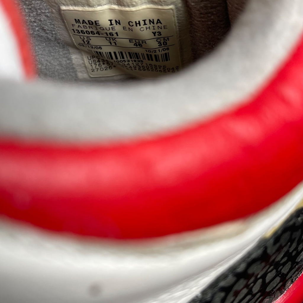 Jordan 3 Retro Fire Red (2007) (Size 12) - Image 6