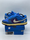 Nike Dunk Low Undefeated 5 On It Dunk vs. AF1 9 (Moderately Worn Pre-Owned)NikeSignal Blue/White-Night Purple - Image 1