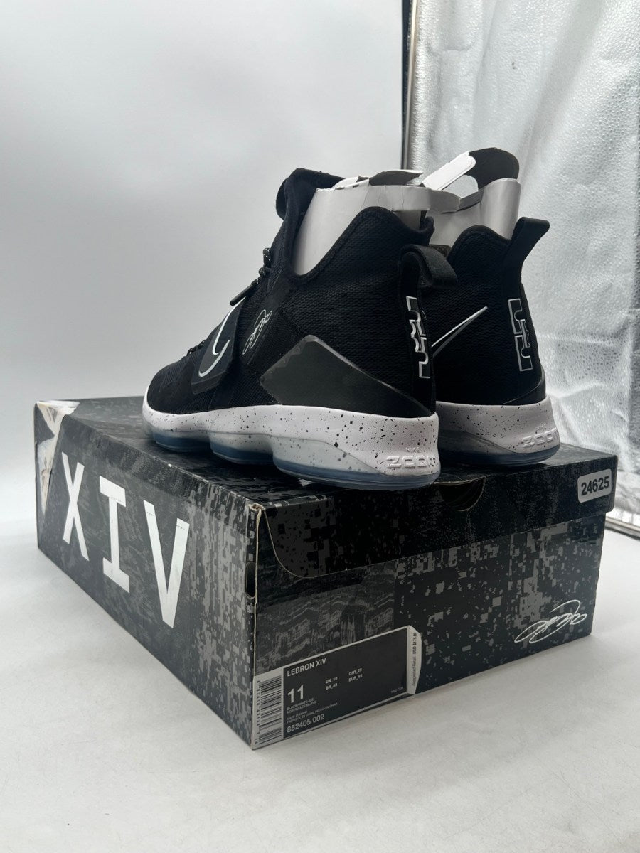 Nike LeBron 14 Black Ice 11 (Lightly Worn Pre-Owned)NikeBlack/White-Ice - Image 4