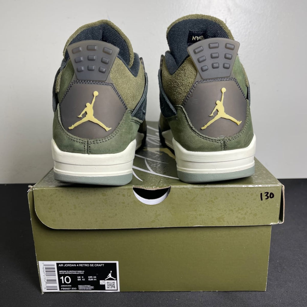 Jordan 4 Retro SE Craft Medium Olive (Size 10) - aux