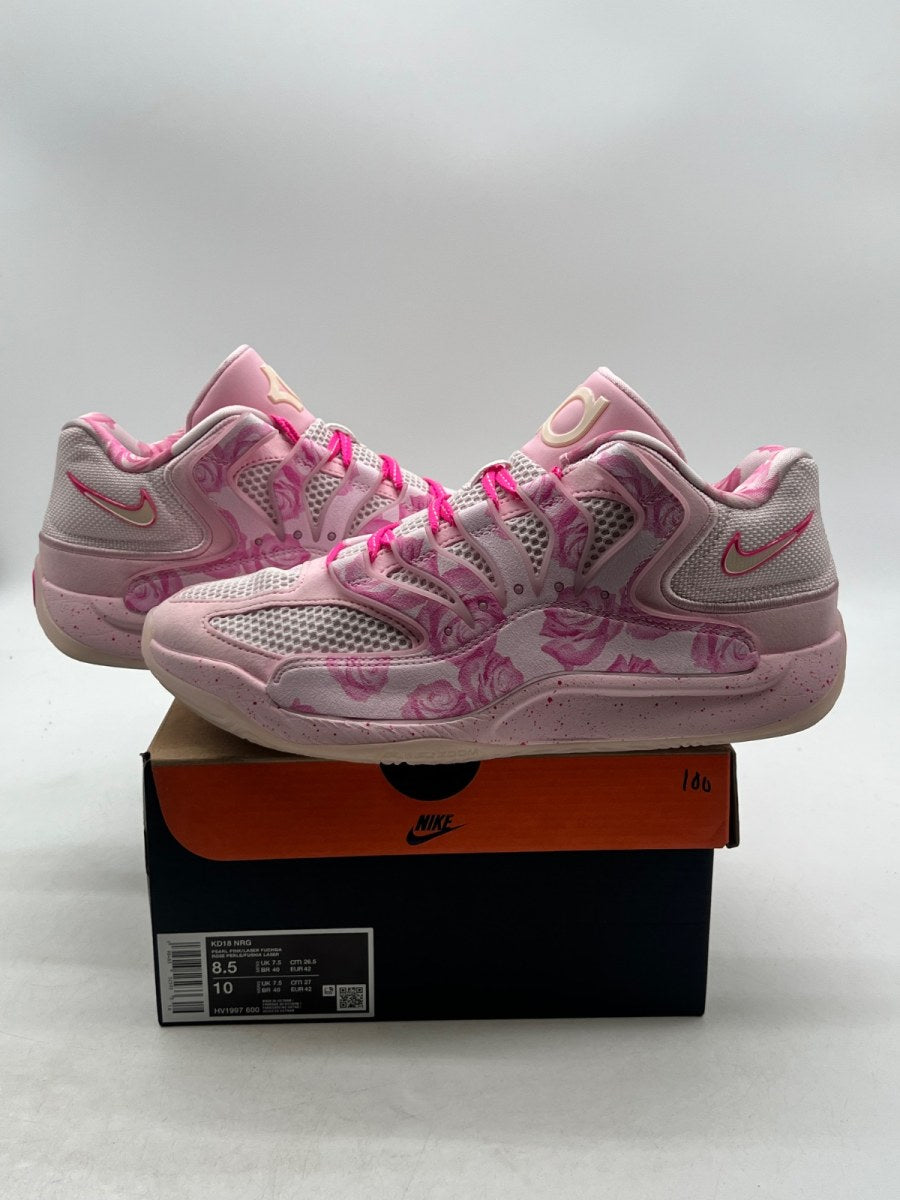 Nike KD 18 Aunt Pearl 8.5 (Lightly Worn Pre-Owned) - Image 1