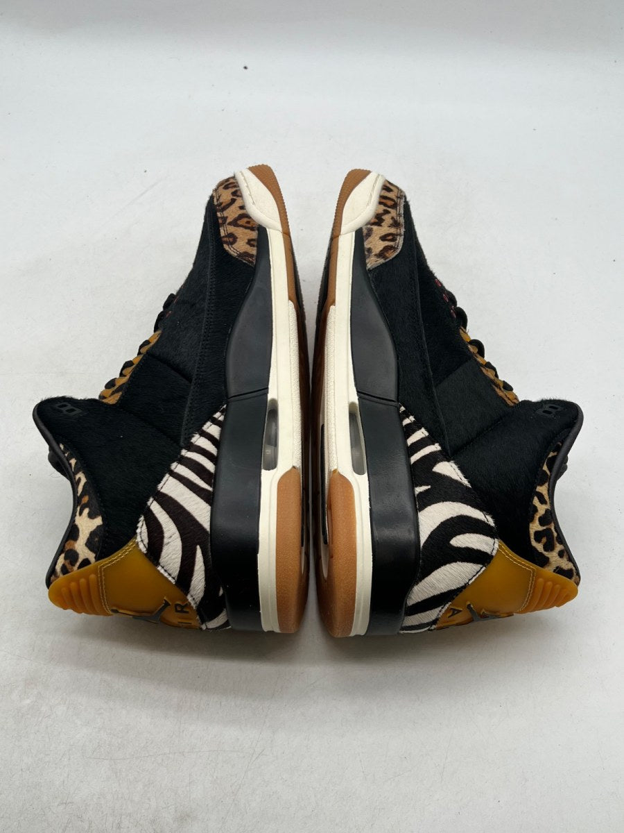 Jordan 3 Retro SE Animal Instinct 14 (Lightly Worn Pre-Owned)JordanBlack/Sail/Gum Light Brown/Multi-Color - Image 8