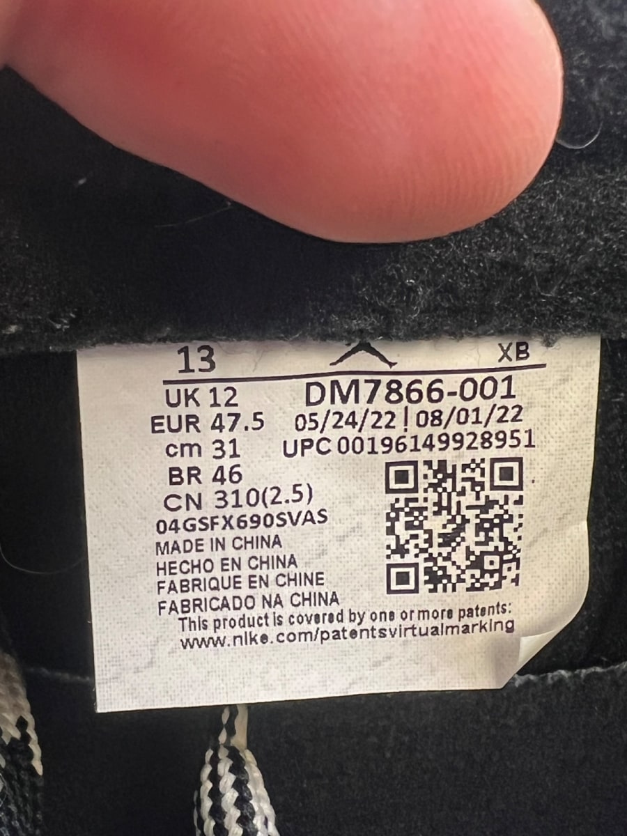 Jordan 1 Retro Low OG SP Travis Scott Black Phantom 13 (Lightly Worn Pre-Owned) - Image 7