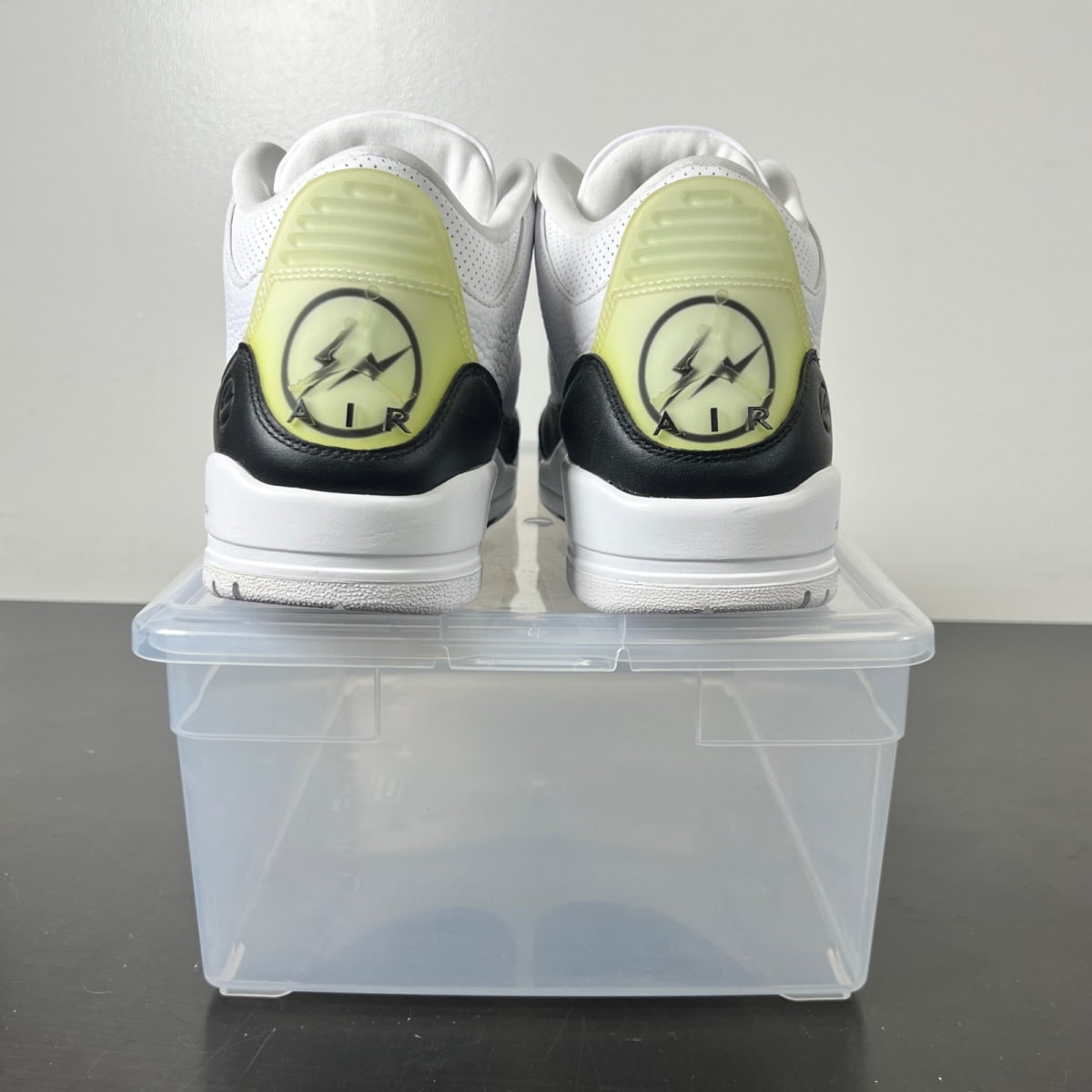 Jordan 3 Retro Fragment 11 (New Pre-Owned)JordanWhite/White-Black - Image 6