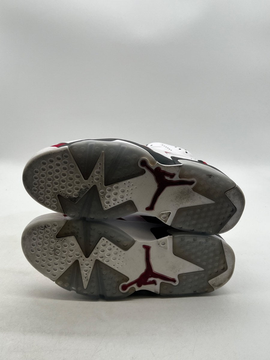 Jordan 6 Retro Carmine (2014) 8 (Lightly Worn Pre-Owned)JordanWhite/Carmine-Black - Image 7