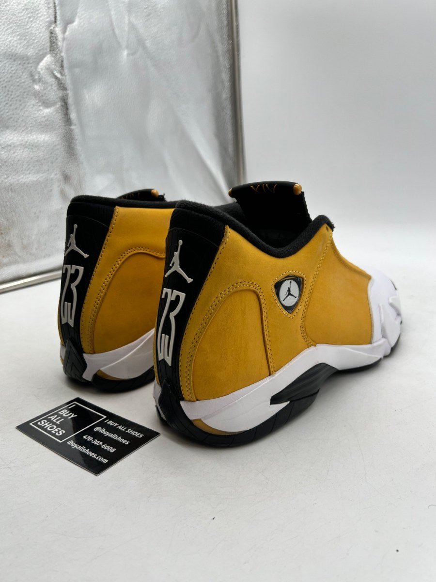 Jordan 14 Retro Light Ginger (2022) 10 (Lightly Worn Pre-Owned) - Image 3