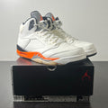 Jordan 5 Retro Shattered Backboard 11 (Lightly Worn Pre-Owned)JordanWhite/Multi-Color-Multi-Color-Total Orange - Image 1