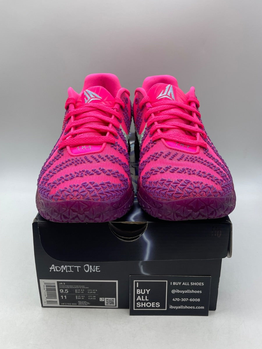 Nike Ja 3 Max Volume 9.5 (Moderately Worn Pre-Owned) - Image 2