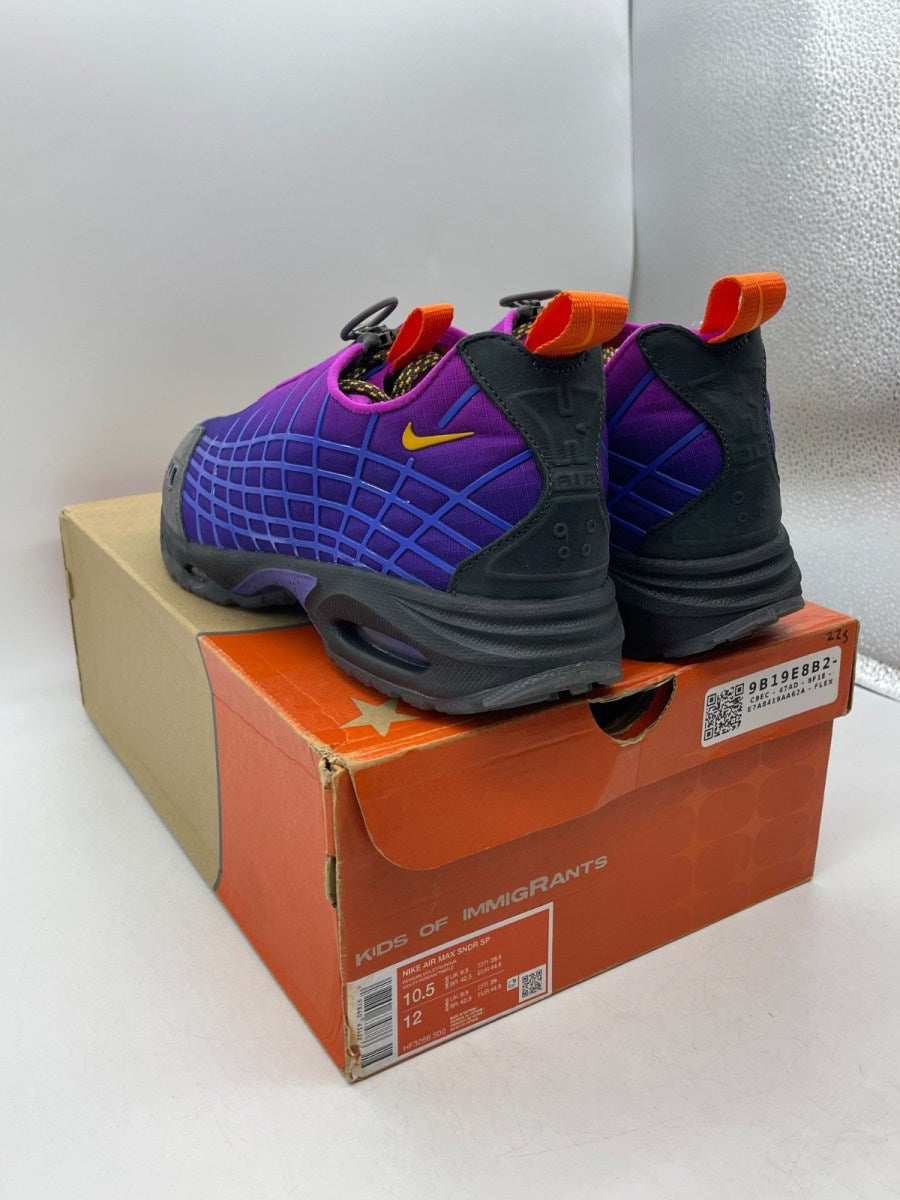 Nike Air Max Sunder SP Kids of Immigrants Sun Down 10.5 (Moderately Worn Pre-Owned)NikePersian Violet/Sundial - Image 4