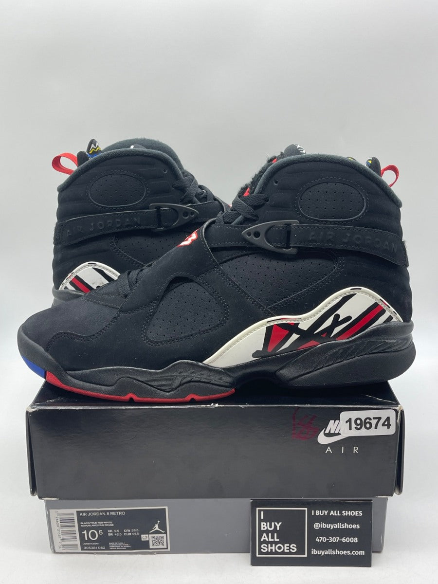 Jordan 8 Retro Playoffs (2023) 10.5 (Moderately Worn Pre-Owned) - Image 1