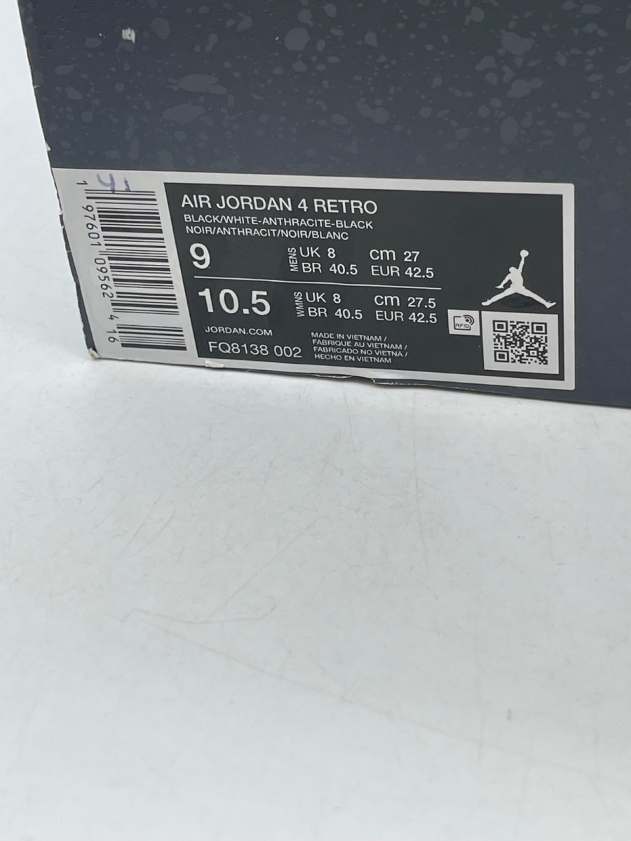 Jordan 4 Retro Fear (2024) 9 (Moderately Worn Pre-Owned) - Image 9