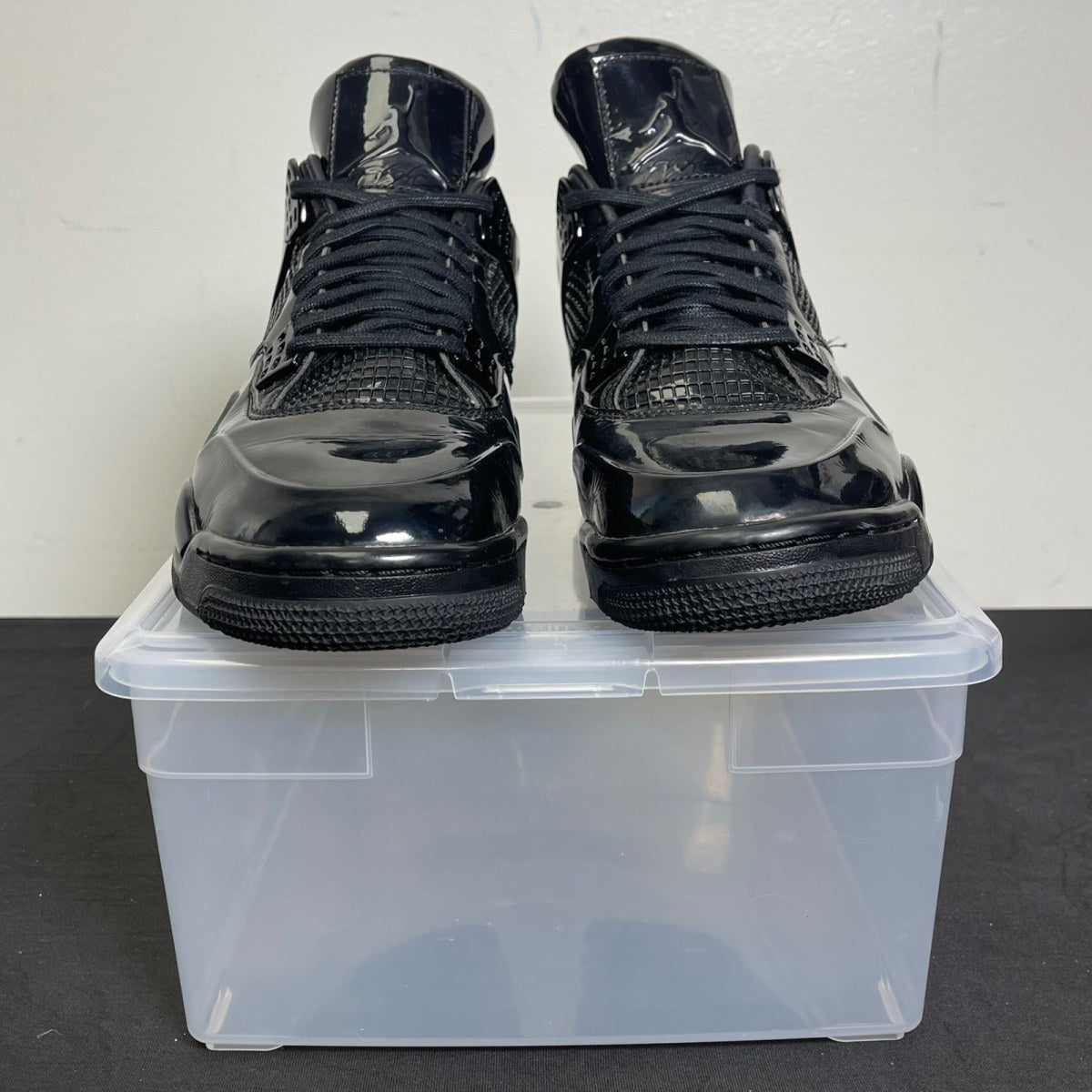 Jordan 4 Retro 11Lab4 Black 9.5 (Moderately Worn Pre-Owned)JordanBlack/White - Image 2