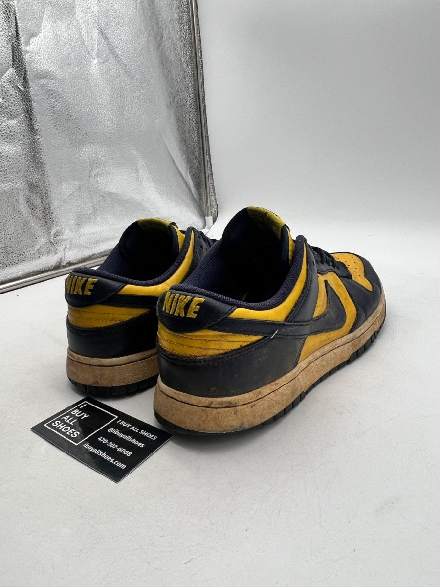Nike Dunk Low Michigan (2021) 11.5 (Heavily Worn Pre-Owned) - Image 5