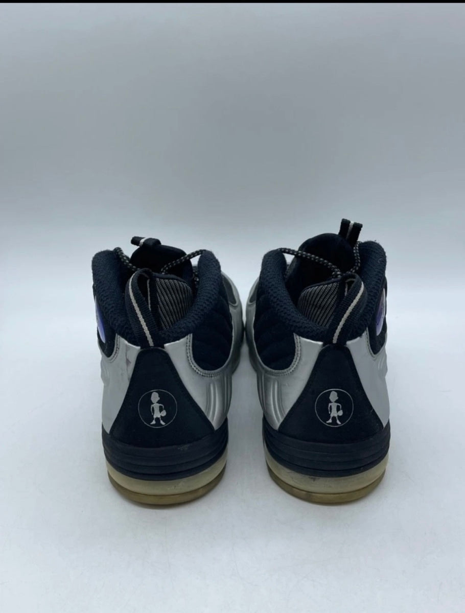 Nike Air 1/2 Cent Silver 11 (Heavily Worn Pre-Owned)NikeBlack/Metallic Silver - Image 3