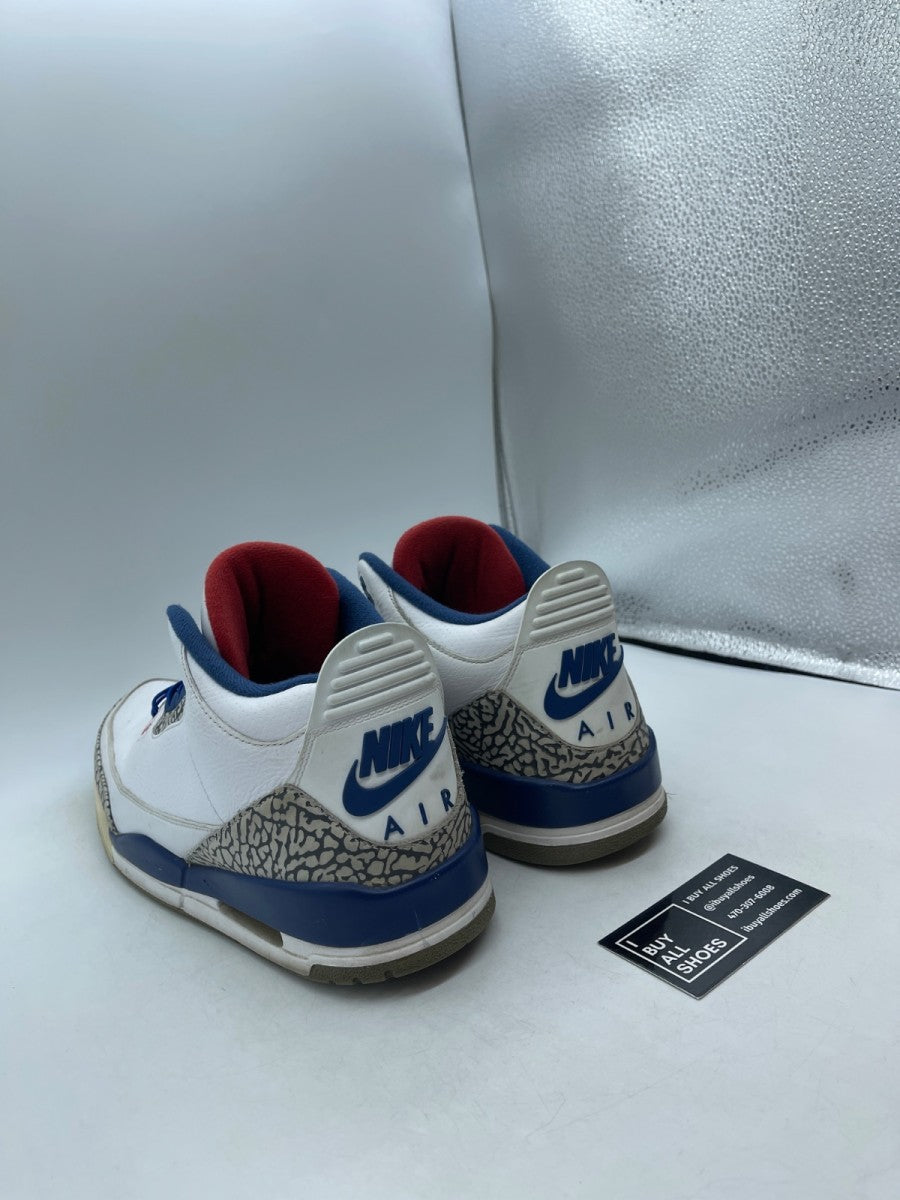 Jordan 3 Retro True Blue (2016) 12 (Heavily Worn Pre-Owned) - Image 4