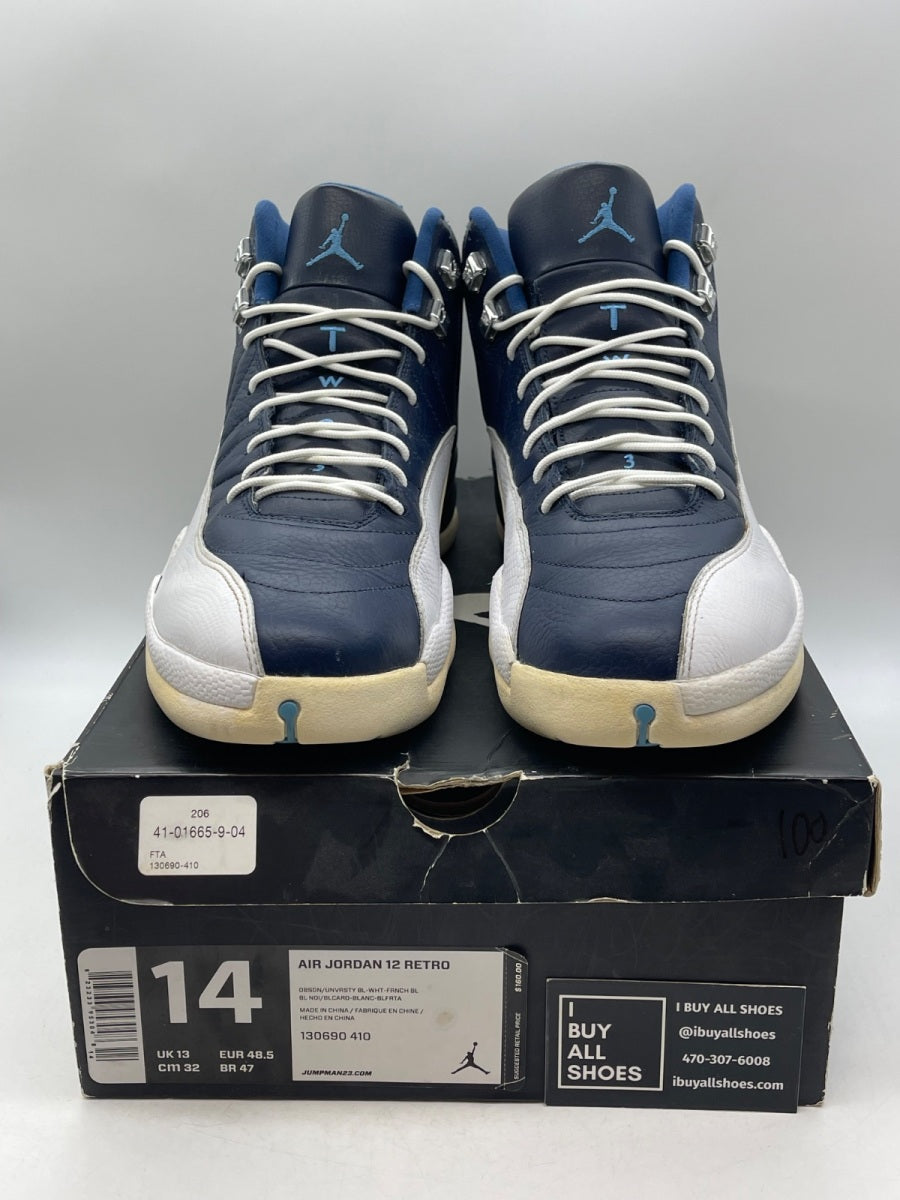 Jordan 12 Retro Obsidian (2012) 14 (Heavily Worn Pre-Owned) - Image 2