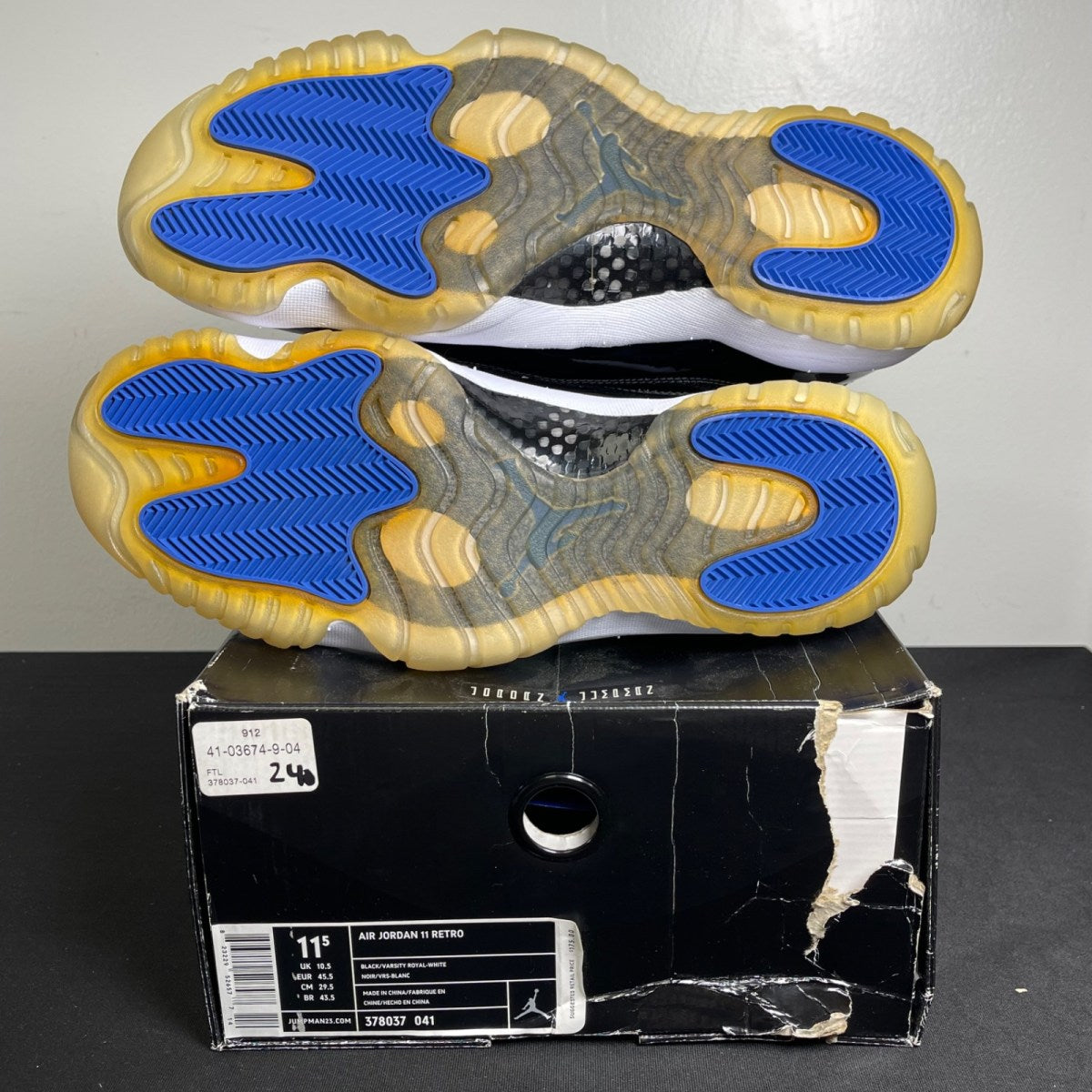 Jordan 11 Retro Space Jam (2009) (Size 11.5) - Image 5