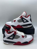 Jordan 4 Retro Fire Red (2012) 10 (Moderately Worn Pre-Owned)JordanWhite/Varsity Red-Black - Image 1