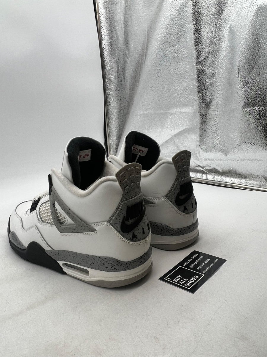 Jordan 4 Retro White Cement (2025) 11.5 (Lightly Worn Pre-Owned) - Image 4