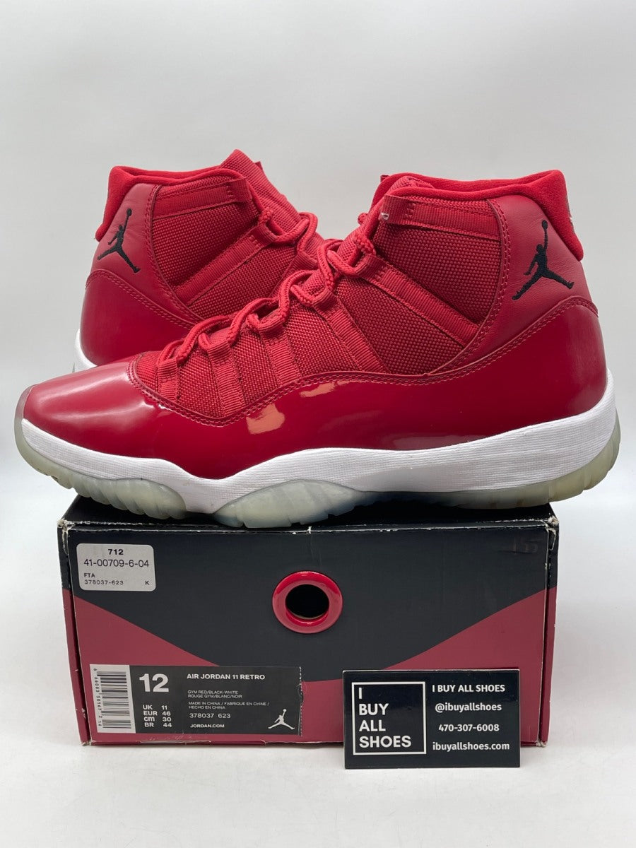 Jordan 11 Retro Win Like 96 12 (Moderately Worn Pre-Owned) - Image 1