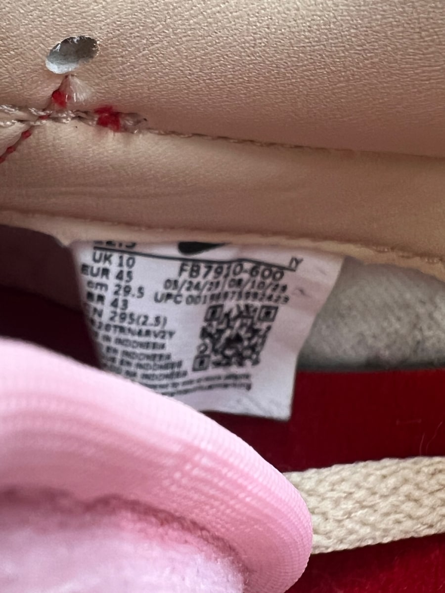 Nike Dunk Low PRM Bacon (Women's) 12.5W (Lightly Worn Pre-Owned) - Image 9
